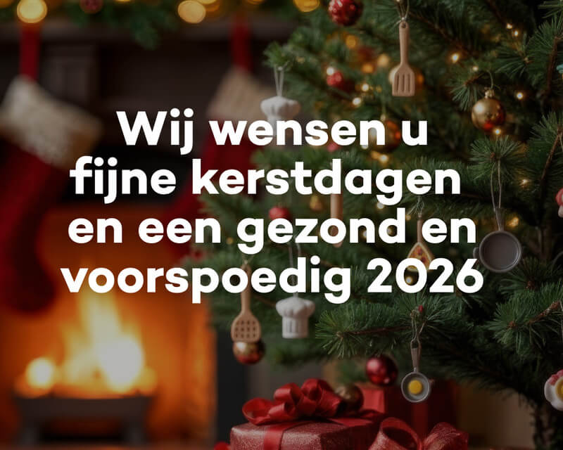 Fijne feestdagen en onze openingstijden rond de kerstvakantie