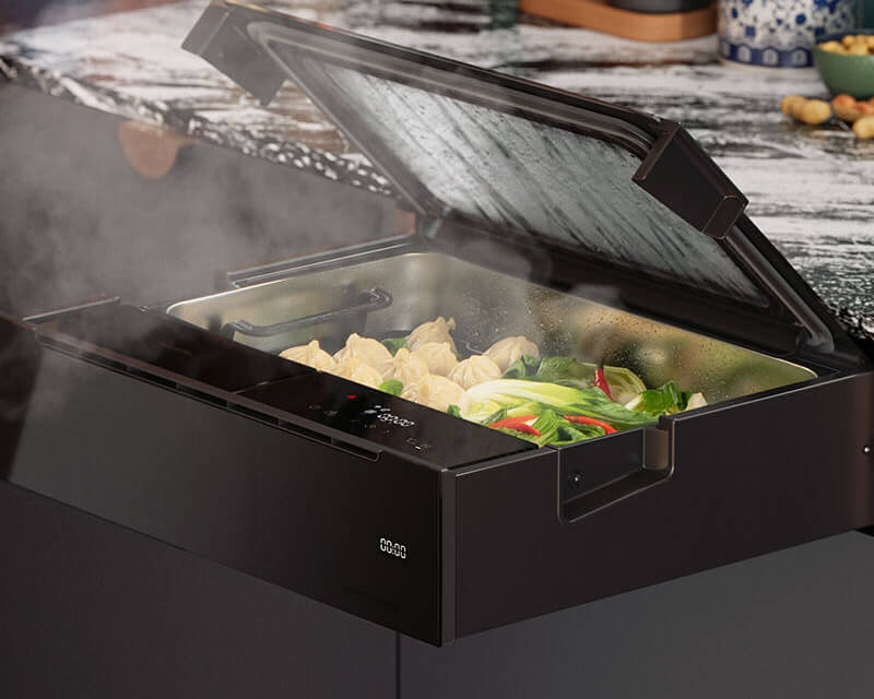 Compact, gezond en smaakvol: de nieuwe stoomlade van NEFF