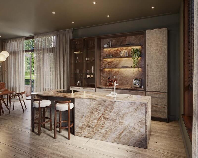 Nieuw keukenmodel: Natural Weave van Keller Keukens