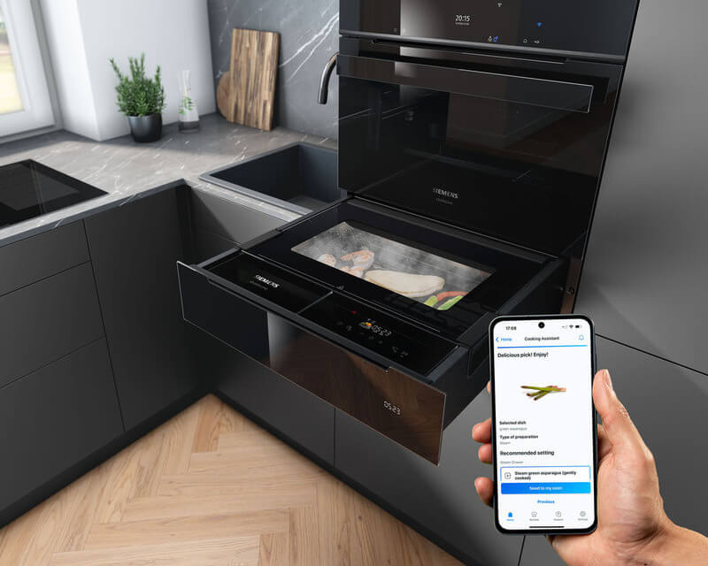 Siemens keukenapparatuur te zien bij Business Class (RTL7)