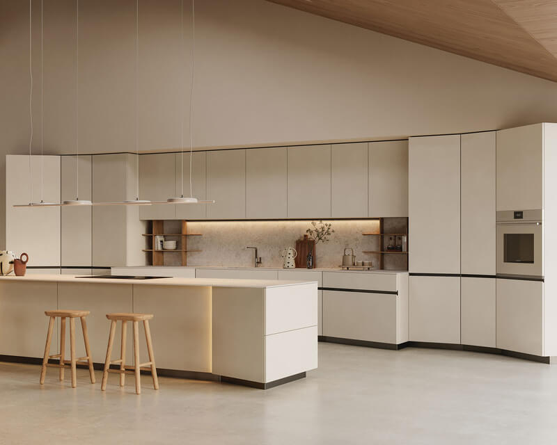 Snaidero Orbita: een vloeiend samenspel tussen koken en wonen