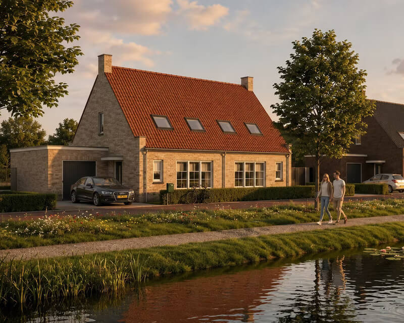 Verkoop gestart: nieuwbouwproject Waterlint Tholen