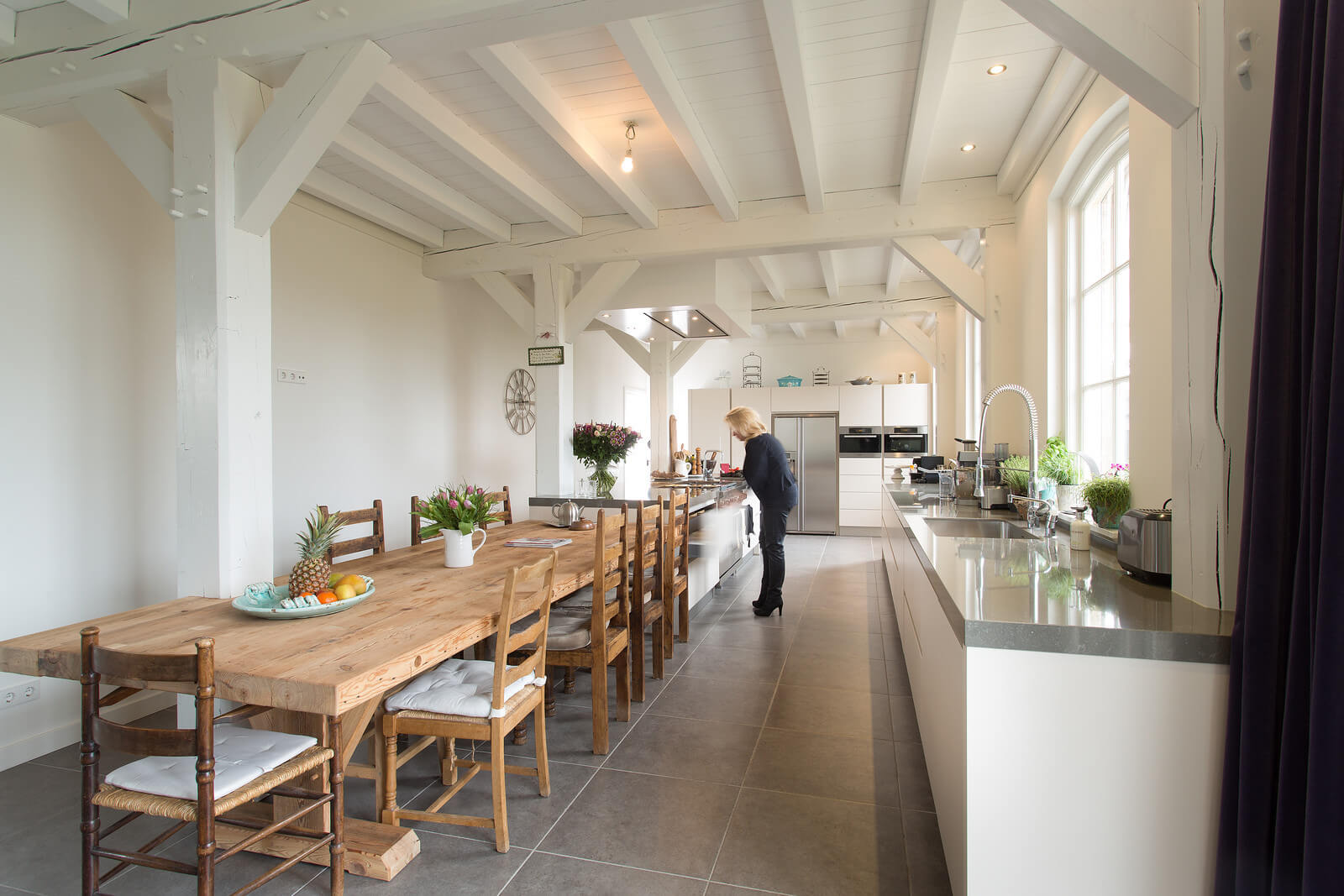 Aardse kleuren in de keuken