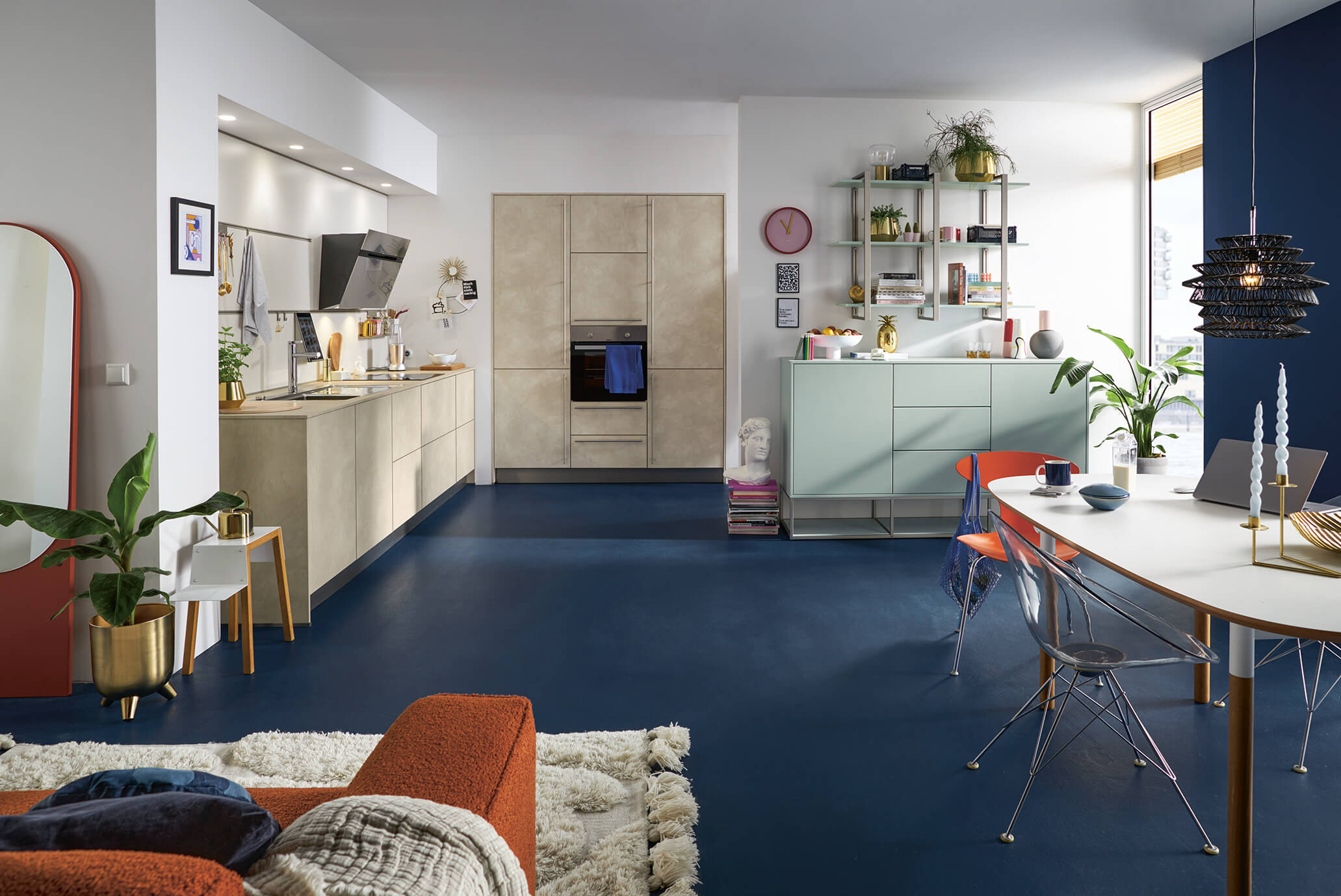 Lichte Schüller Elba keuken in zandtinten