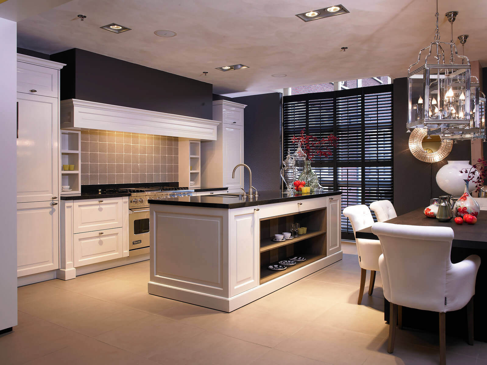 Landelijke showroomkeukens