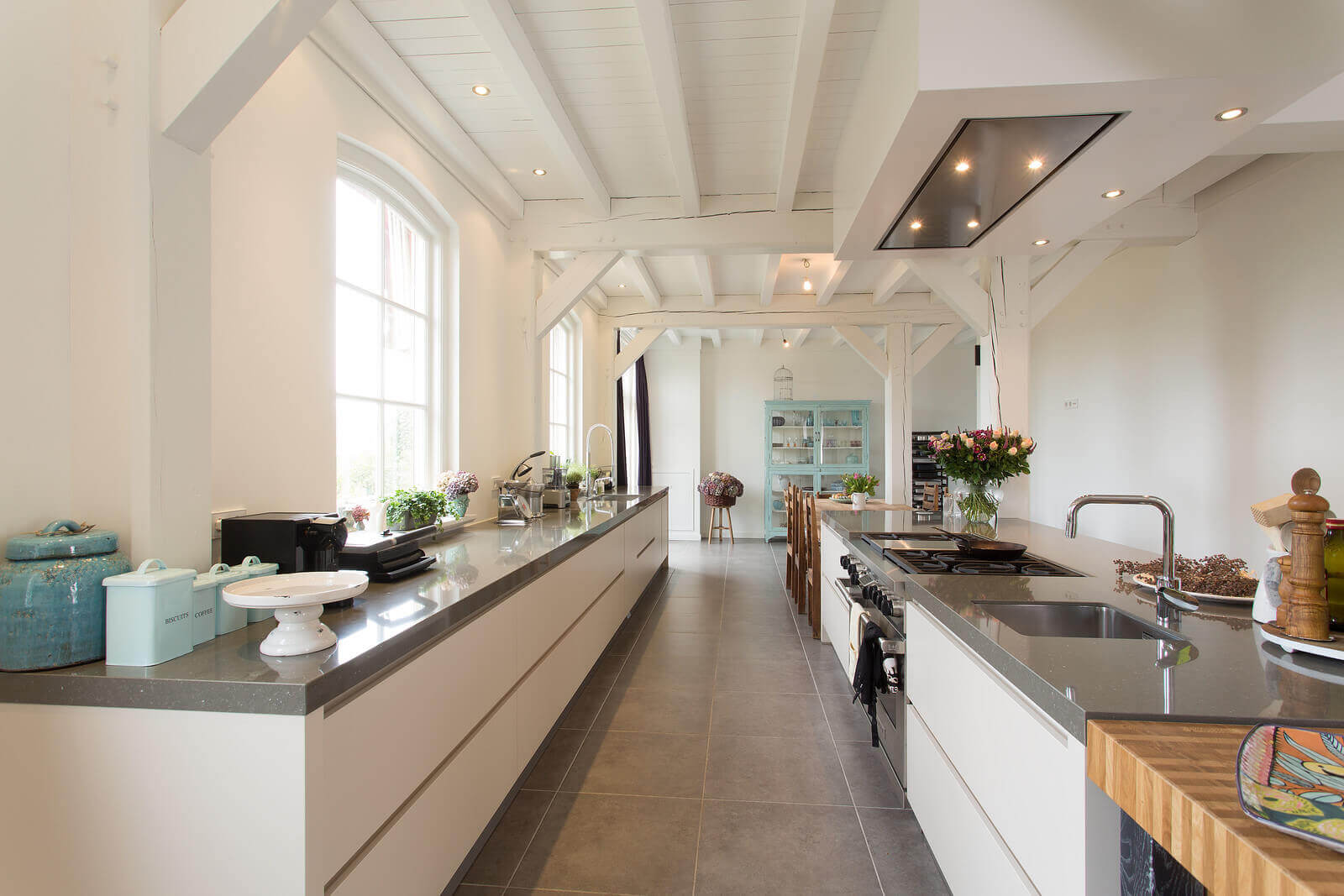 Prachtige witte keukens