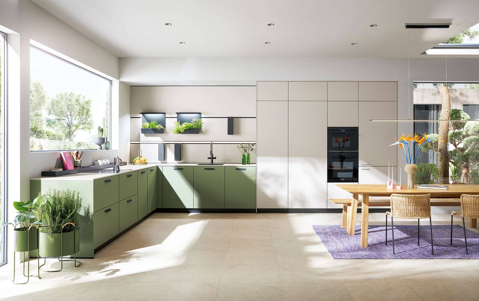 Groene keuken Next 125