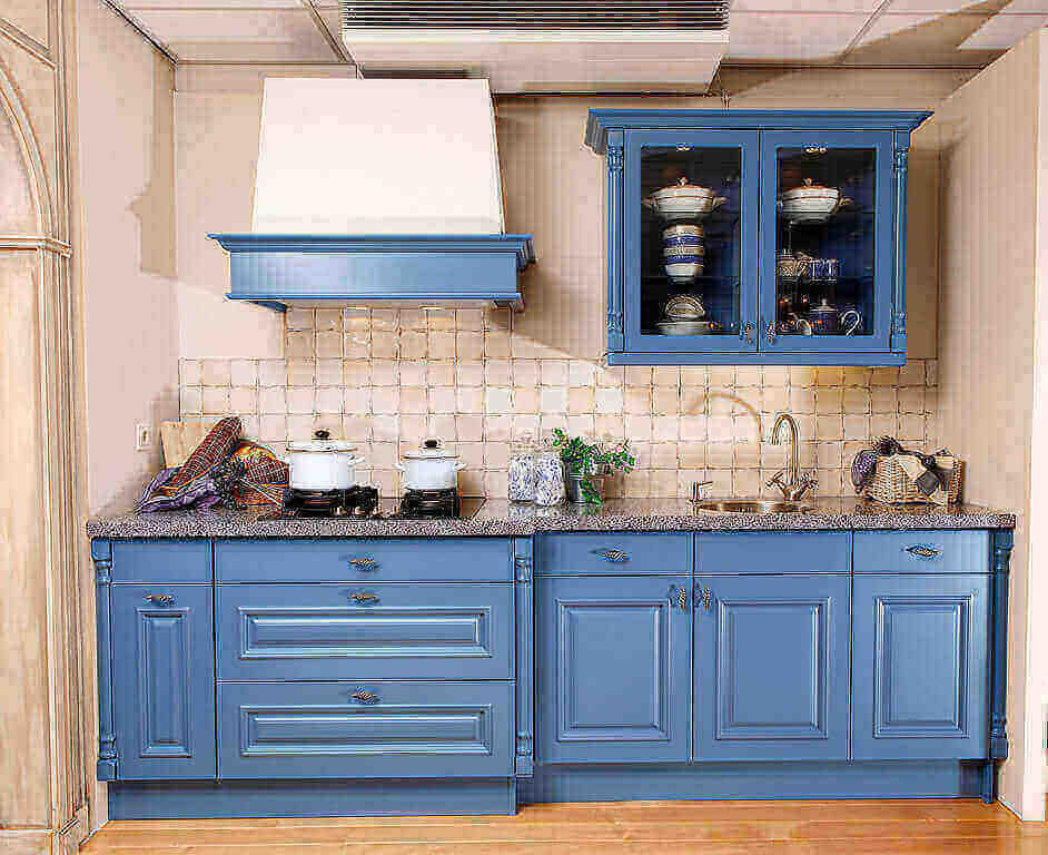 Blauwe keukens van Tieleman Keukens