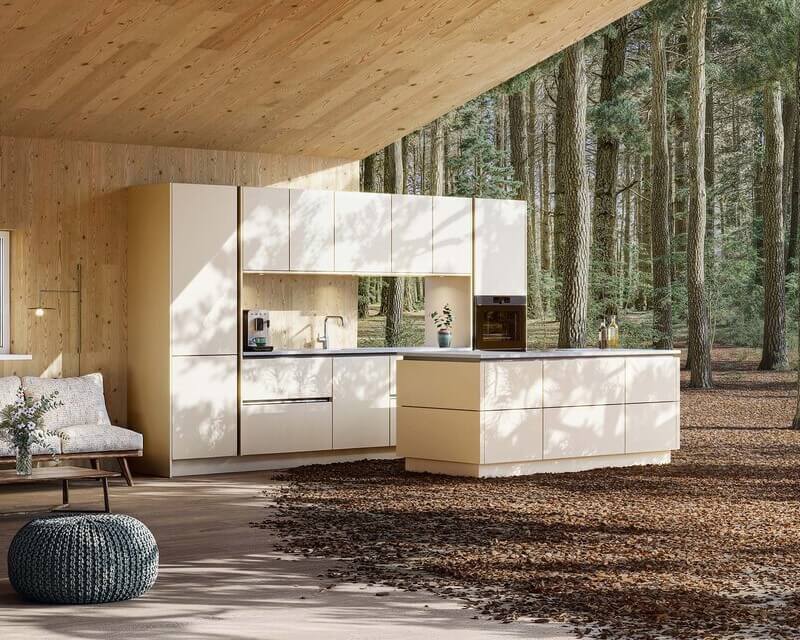 Groene of duurzame keuken