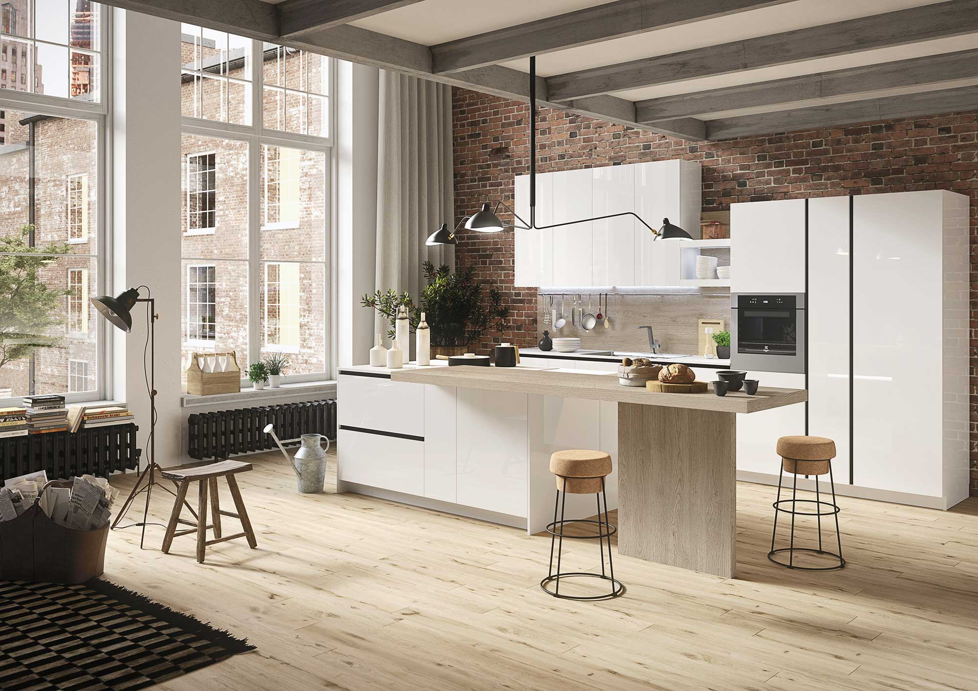 Nieuwe Italiaanse keukens by Snaidero Cucine: modellen 'Look' en 'First'